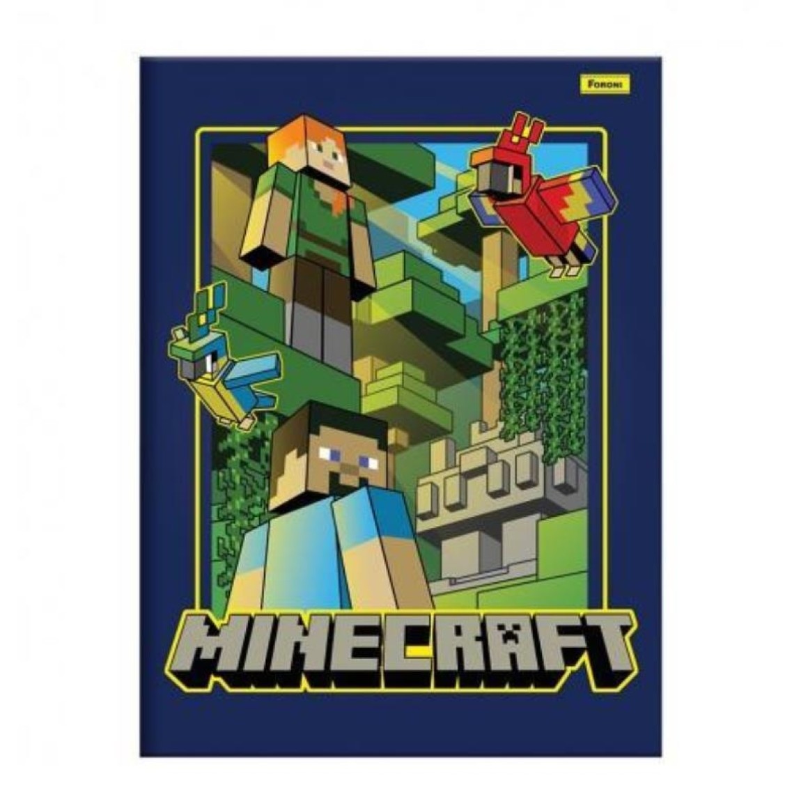 Caderno de Desenho Minecraft